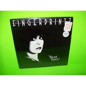 Fingerprintz Beat Noir LP Vinyl Record Album 1981 New Wave Rock Sealed Original